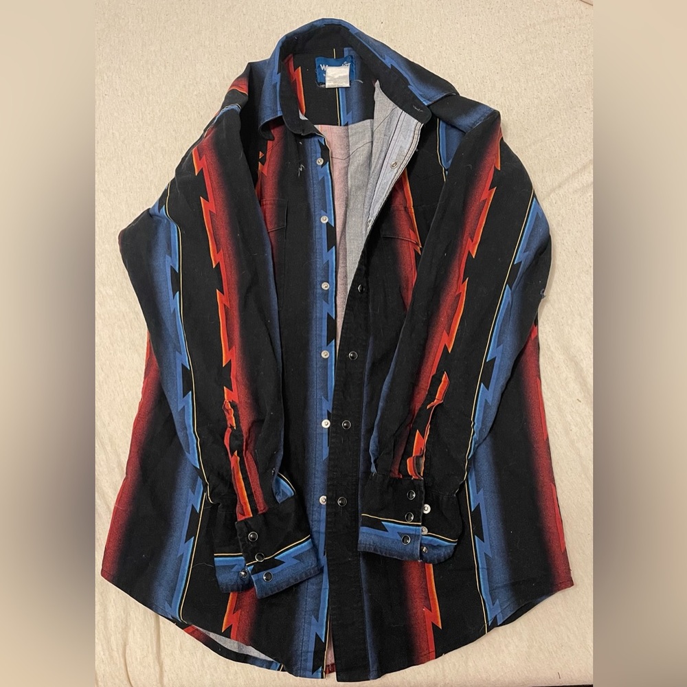 Vintage Wrangler Pearl Snap